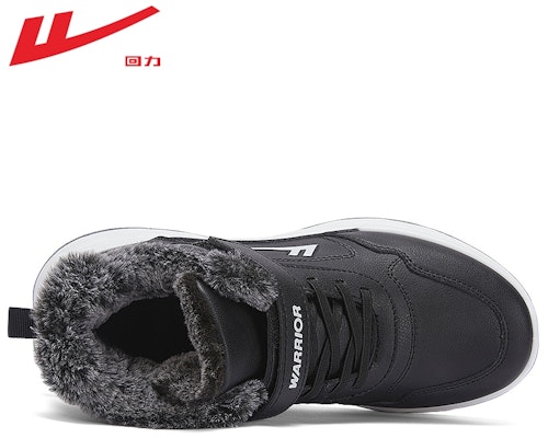 Warrior 'Black Waterproof Fleece-Lined Cushioned Low-Top' WBN(JS)-107203 Sizing Warrior 'Black Waterproof Fleece-Lined Cushioned Low-Top' WBN(JS)-107203