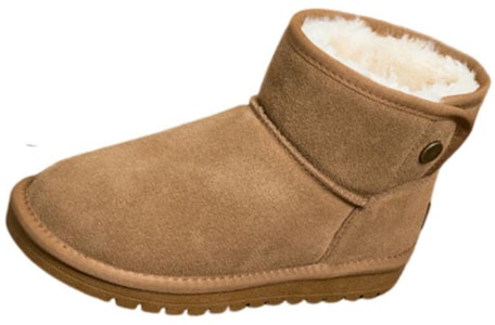 戰士回力 保暖防滑 中筒 雪地靴 男女同款 棕色 Buy 戰士回力 保暖防滑 中筒 雪地靴 男女同款 棕色