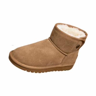 Warrior 'Brown Mid-Top Snow Boots'