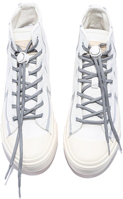 Warrior 'Glow-in-the-Dark High-Top Canvas White Grey' WXY-A767G01 Lookbook Warrior 'Glow-in-the-Dark High-Top Canvas White Grey' WXY-A767G01