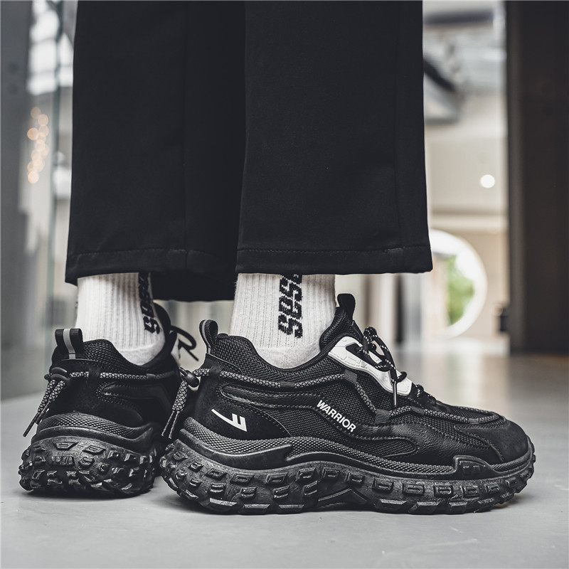 Warrior 'Guochao High Street Casual Black and White' 圖 12