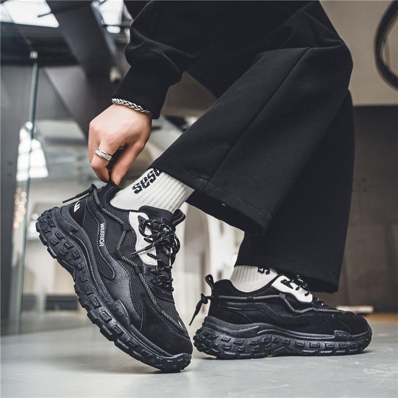 Warrior 'Guochao High Street Casual Black and White' 圖 13