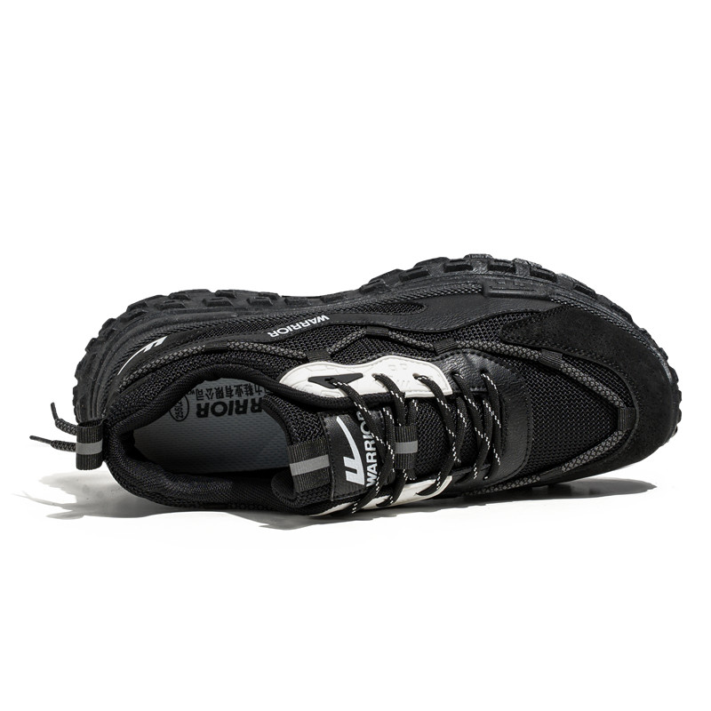 Warrior 'Guochao High Street Casual Black and White' 圖 3