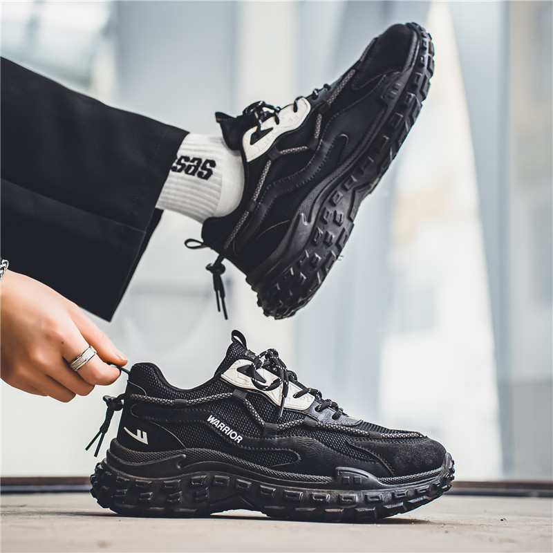 Warrior 'Guochao High Street Casual Black and White' 圖 6