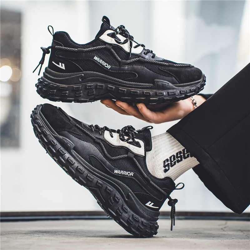 Warrior 'Guochao High Street Casual Black and White' 圖 7