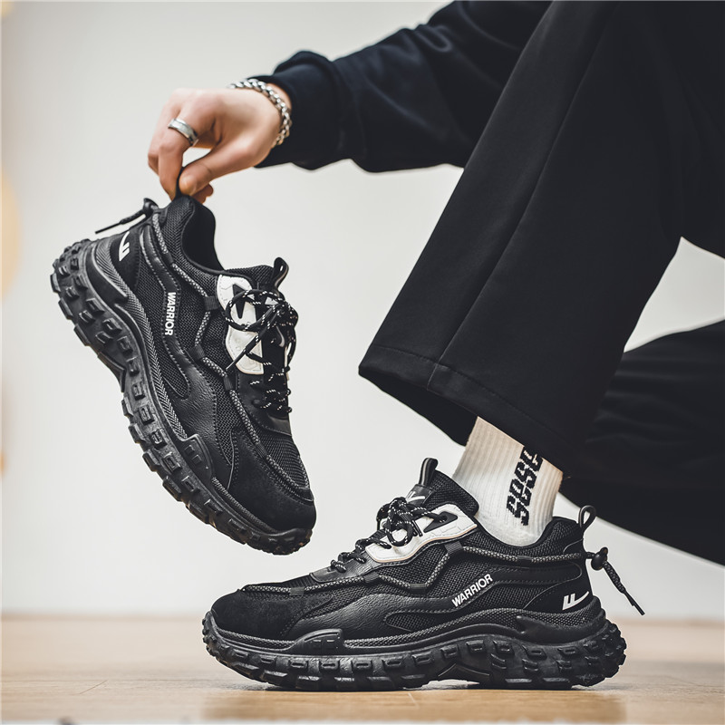 Warrior 'Guochao High Street Casual Black and White' 圖 8