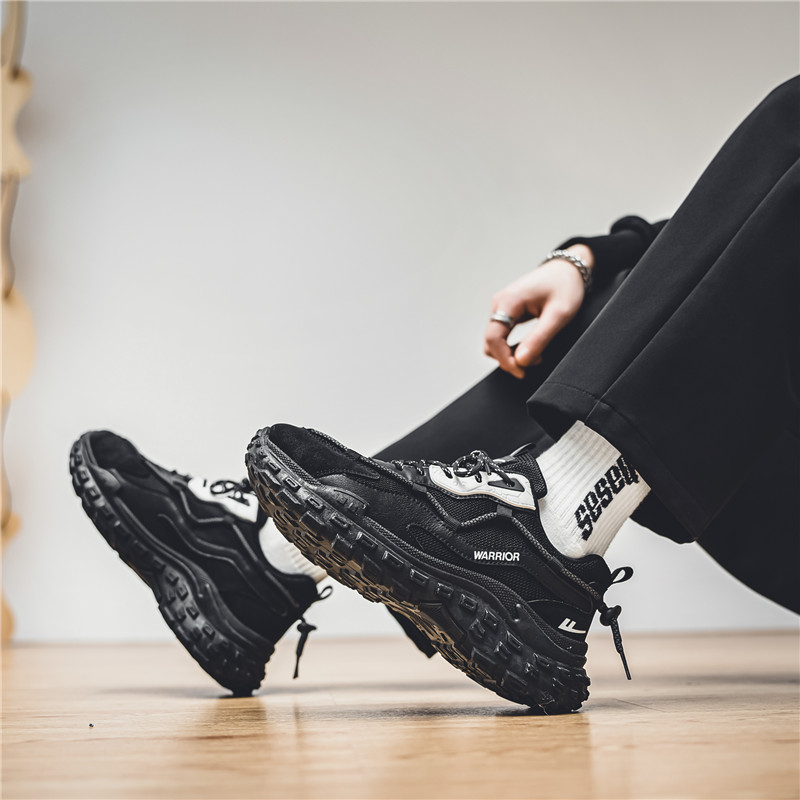 Warrior 'Guochao High Street Casual Black and White' 圖 9