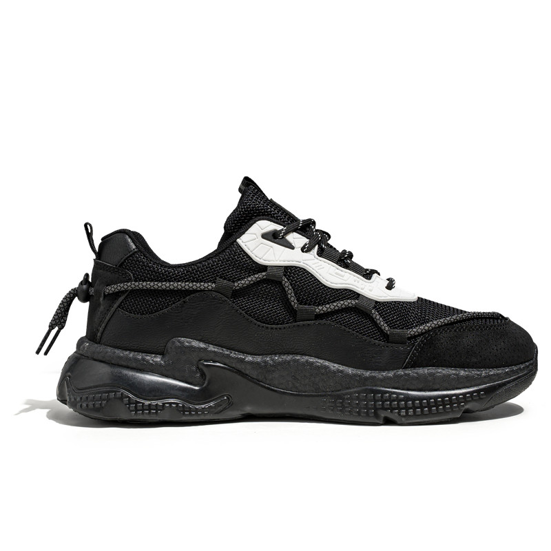 Warrior 'Guochao High Street Dad Shoe Black White' 圖 2