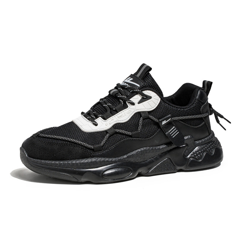 Warrior 'Guochao High Street Dad Shoe Black White' 圖 3