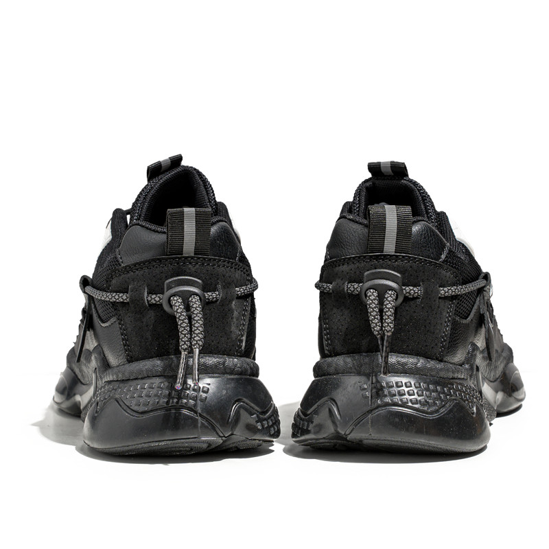 Warrior 'Guochao High Street Dad Shoe Black White' 圖 5