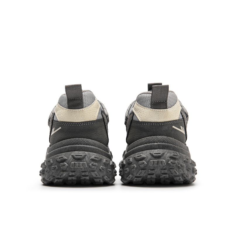 Warrior 'Guochao Thick Bottom Casual Grey Beige' 圖 5