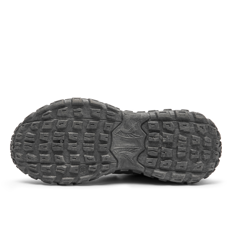 Warrior 'Guochao Thick Bottom Casual Grey Beige' 圖 6