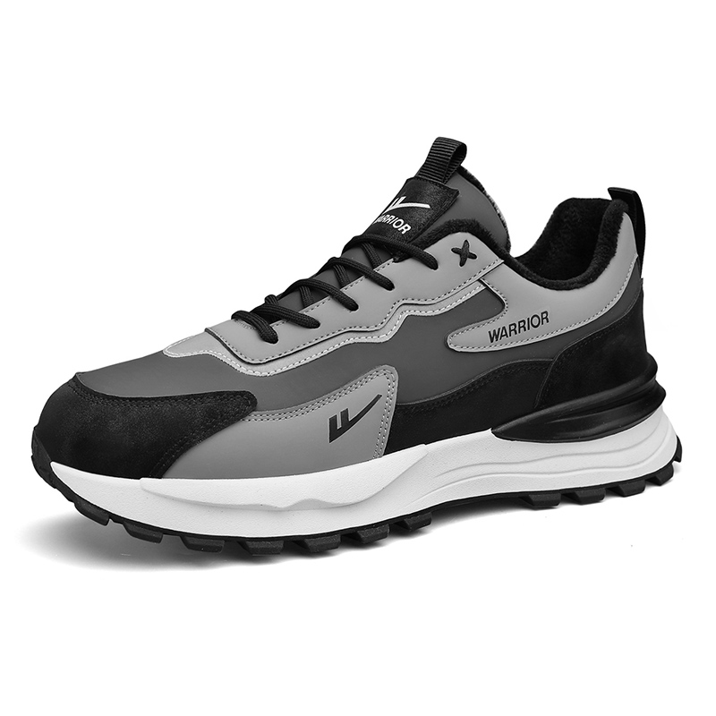 Lookbook Warrior 'Heathered Black Fleece-Lined' Fesyen Lelaki WXP(WZ)-111902M