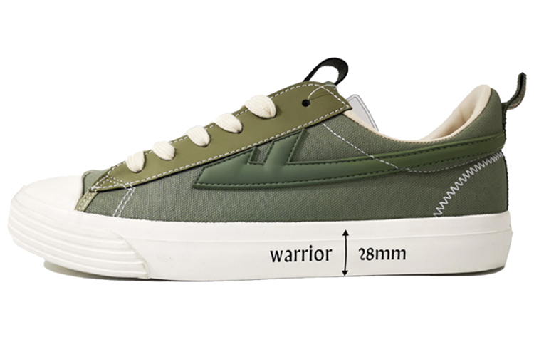 Warrior 'Hui Chao Fashion Low-Top Grey Green'
