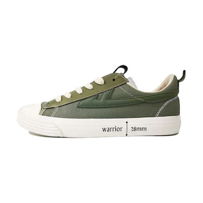 Warrior 'Hui Chao Fashion Low-Top Grey Green'