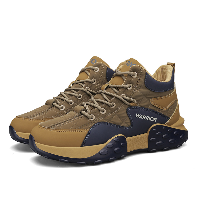 Lookbook Warrior 'Khaki Navy' Sepatu Pria Terbaru WXY-F828C03