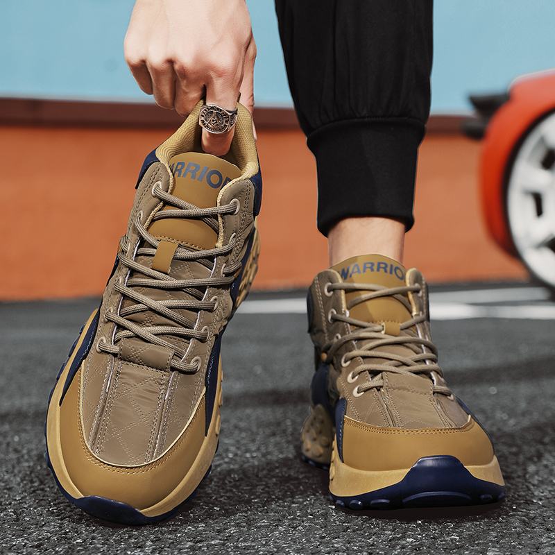 Details for Warrior 'Khaki Navy' Sepatu Pria Terbaru WXY-F828C03