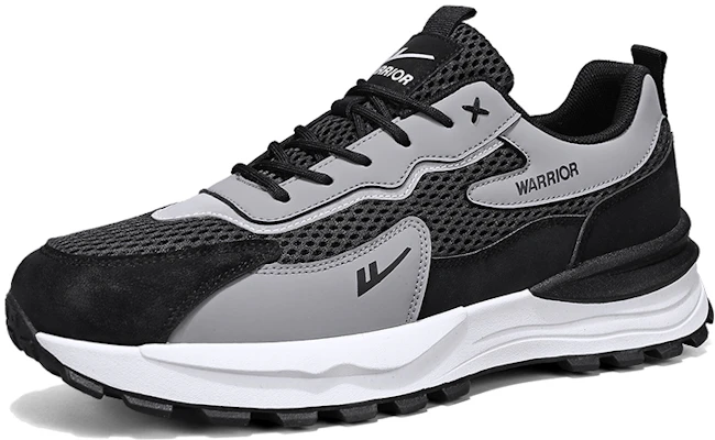 Warrior 'Jalan Gaya Sejuk Kelabu Hitam' WXP(WZ)-111902 17