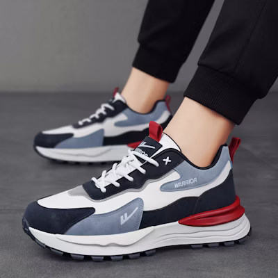 Warrior 'Jalan Gaya Sejuk Kelabu Hitam' WXP(WZ)-111902 36