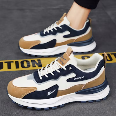 Warrior 'Jalan Gaya Sejuk Kelabu Hitam' WXP(WZ)-111902 44