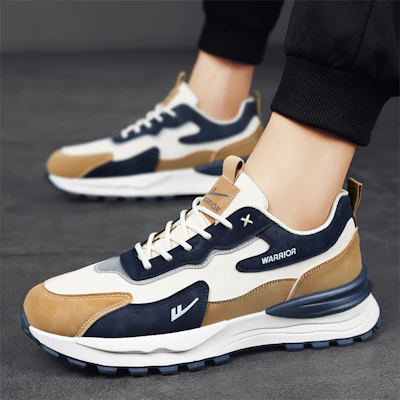 Warrior 'Jalan Gaya Sejuk Kelabu Hitam' WXP(WZ)-111902 45