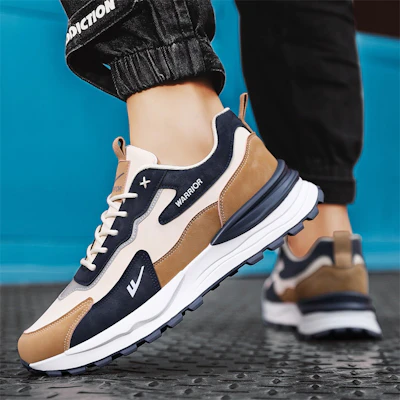 Warrior 'Jalan Gaya Sejuk Kelabu Hitam' WXP(WZ)-111902 46