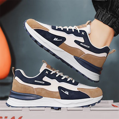 Warrior 'Jalan Gaya Sejuk Kelabu Hitam' WXP(WZ)-111902 47