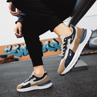 Warrior 'Jalan Gaya Sejuk Kelabu Hitam' WXP(WZ)-111902 57