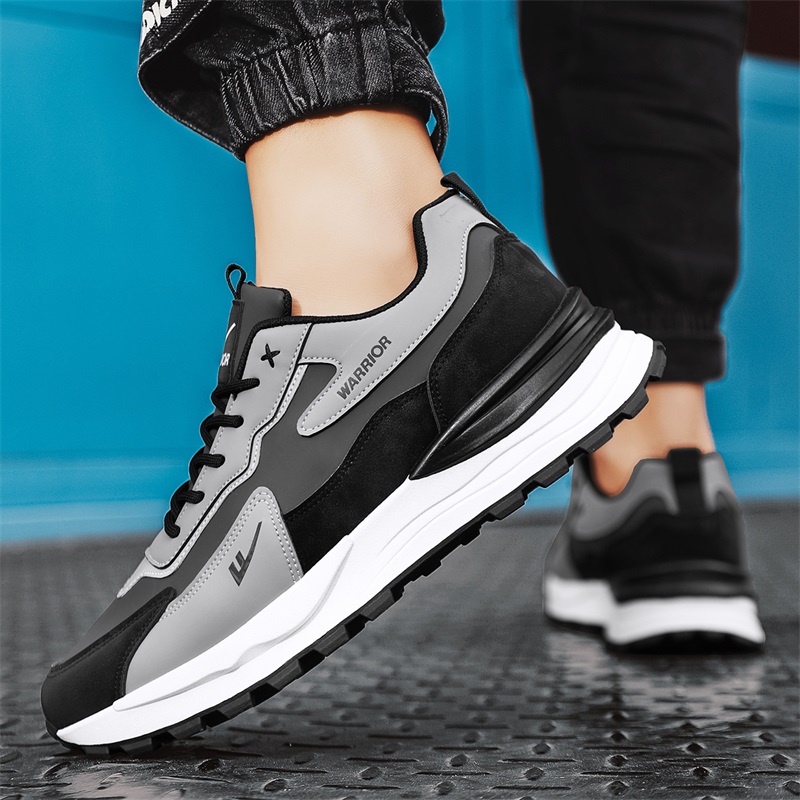 Sizing Warrior 'Jalan Gaya Sejuk Kelabu Hitam' WXP(WZ)-111902