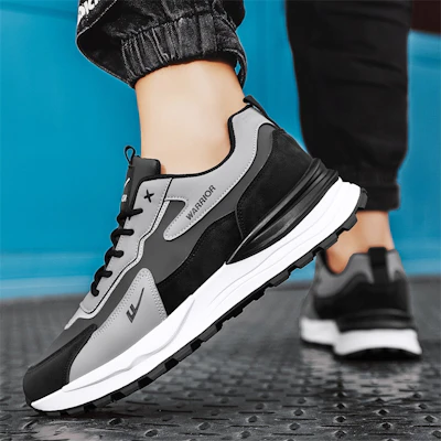 Warrior 'Jalan Gaya Sejuk Kelabu Hitam' WXP(WZ)-111902 65