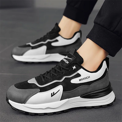 Warrior 'Jalan Gaya Sejuk Kelabu Hitam' WXP(WZ)-111902 76