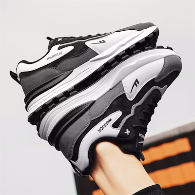 Warrior 'Jalan Gaya Sejuk Kelabu Hitam' WXP(WZ)-111902 78