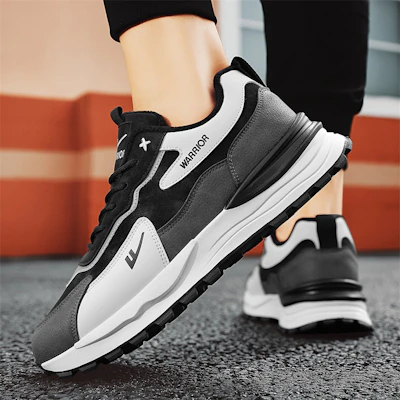 Warrior 'Jalan Gaya Sejuk Kelabu Hitam' WXP(WZ)-111902 80