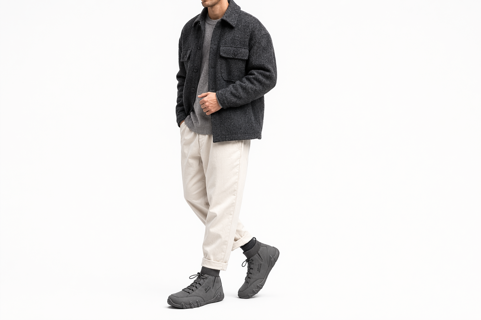 Order Warrior ''Grigio Minimalista Versatile'' WXY-F648C01
