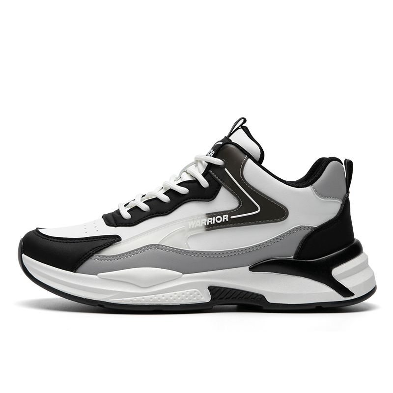 Warrior 'White Black Low-Top' WXY(S)-1594N01
