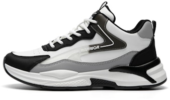 Warrior 'White Black Low-Top' WXY(S)-1594N01 Warrior 'White Black Low-Top' WXY(S)-1594N01