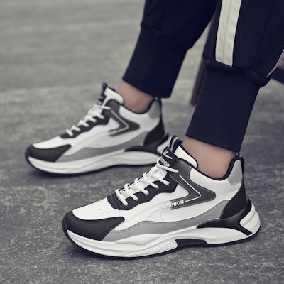 워리어 화이트 블랙 로우탑 (Warrior White Black Low-top) WXY(S)-1594N01 2