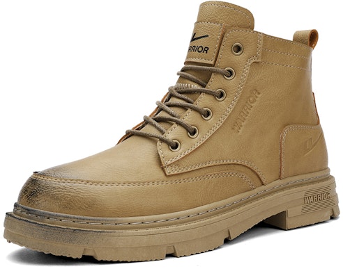Warrior Ankle Boot 'Khaki Retro Casual' WXP(WZ)-081501 Order Warrior Ankle Boot 'Khaki Retro Casual' WXP(WZ)-081501