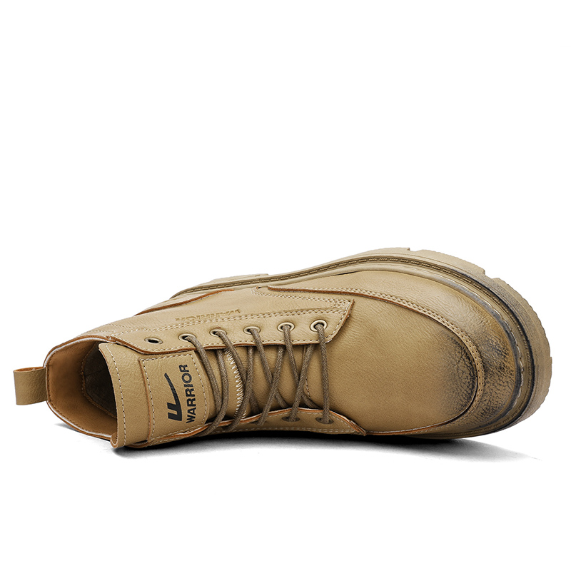 Lookbook But Kasut Buku Lali Warrior 'Khaki Retro Kasual' WXP(WZ)-081501
