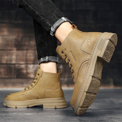 워리어 카키 레트로 앵클부츠 (Warrior Khaki Retro Ankle Boots) WXP(WZ)-081501 Details for 워리어 카키 레트로 앵클부츠 (Warrior Khaki Retro Ankle Boots) WXP(WZ)-081501