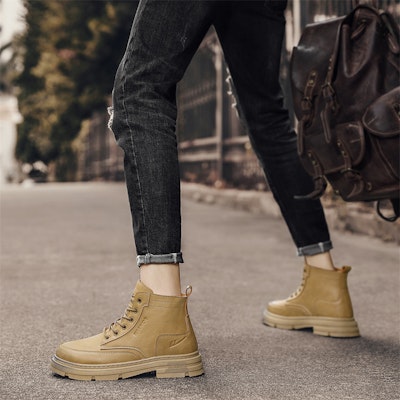 Warrior Ankle Boot 'Khaki Retro Casual' WXP(WZ)-081501 1