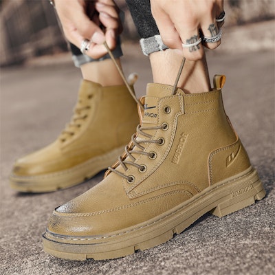 워리어 카키 레트로 앵클부츠 (Warrior Khaki Retro Ankle Boots) WXP(WZ)-081501 2