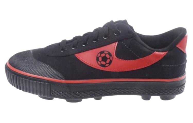 Warrior Artificial Turf Soccer Shoes Anti-shock Football Cleats WF-1 Black Red