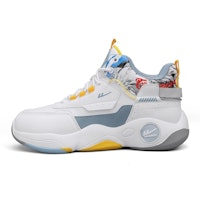 Warrior Basketball High 'White Blue Grey Yellow' WXY-F429C01 Warrior Basketball High 'White Blue Grey Yellow' WXY-F429C01