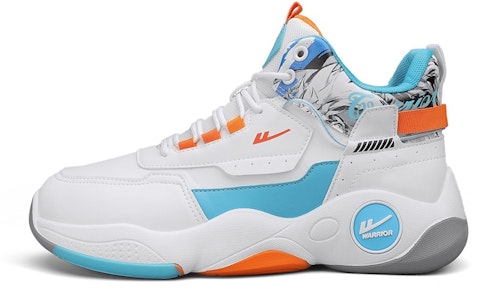 워리어 농구화 (화이트 블루 오렌지) WXY-F429C02 Buy 워리어 농구화 (화이트 블루 오렌지) WXY-F429C02