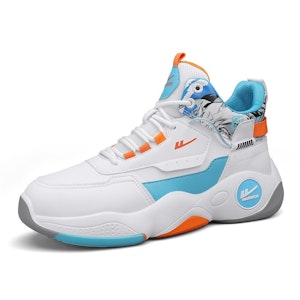 워리어 농구화 (화이트 블루 오렌지) WXY-F429C02 Order 워리어 농구화 (화이트 블루 오렌지) WXY-F429C02
