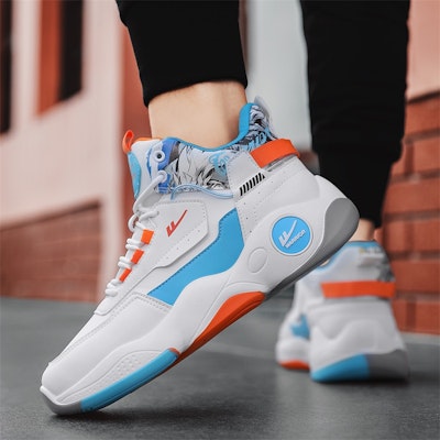 Baloncesto Warrior High 'Blanco Azul Naranja' WXY-F429C02 Cheap Baloncesto Warrior High 'Blanco Azul Naranja' WXY-F429C02