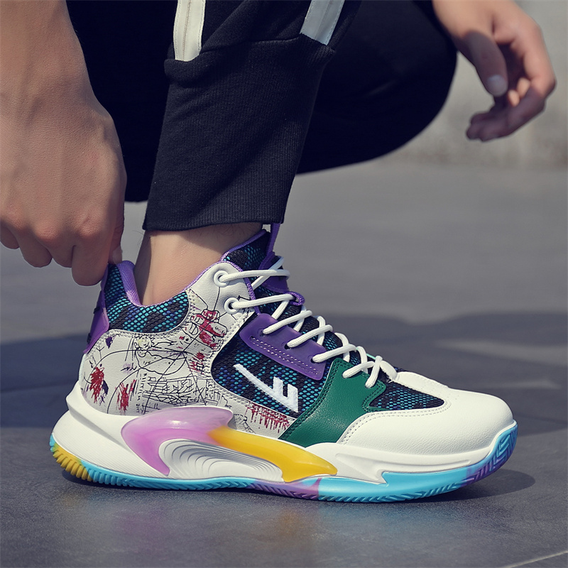 Warrior Basketball High 'White Purple' 圖 11