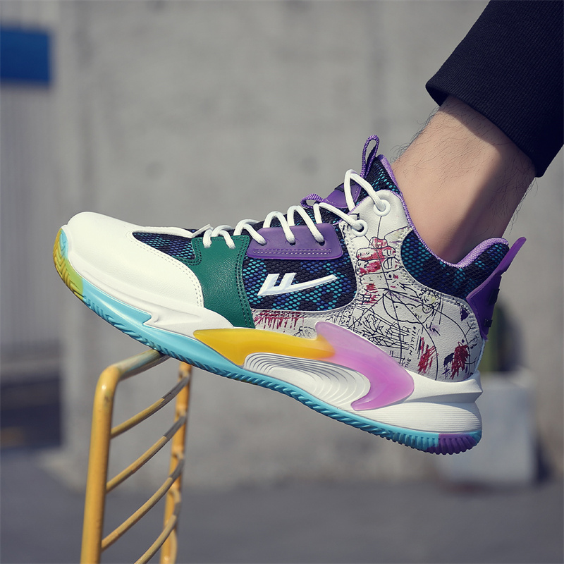 Warrior Basketball High 'White Purple' 圖 12