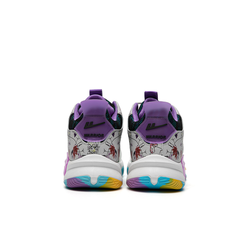 Warrior Basketball High 'White Purple' 圖 5